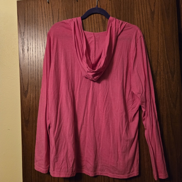 District Pink Long Sleeve Hoodie - Picture 2 of 4